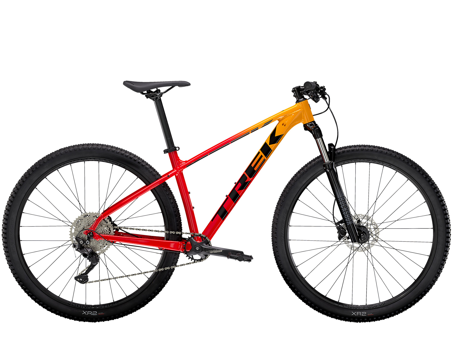 TREK Marlin 7 2022 Marigold'Radioactive Red